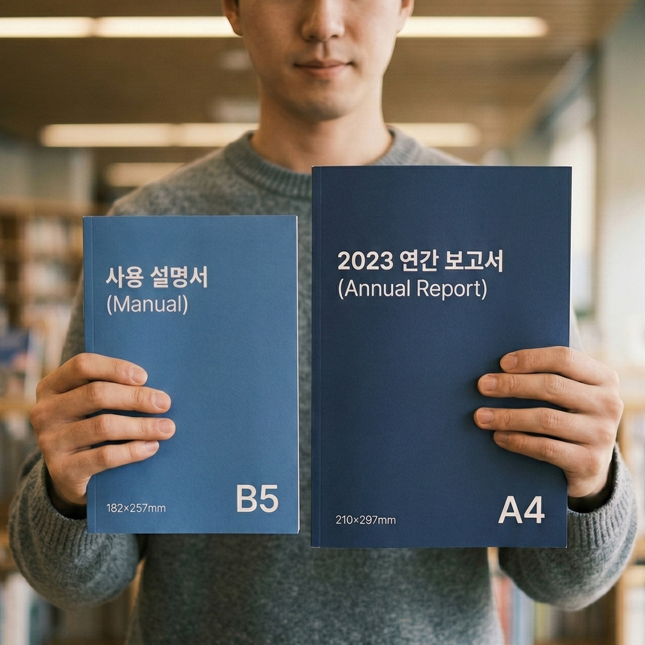 인쇄물은 무조건 A4 사이즈가 정답인가?